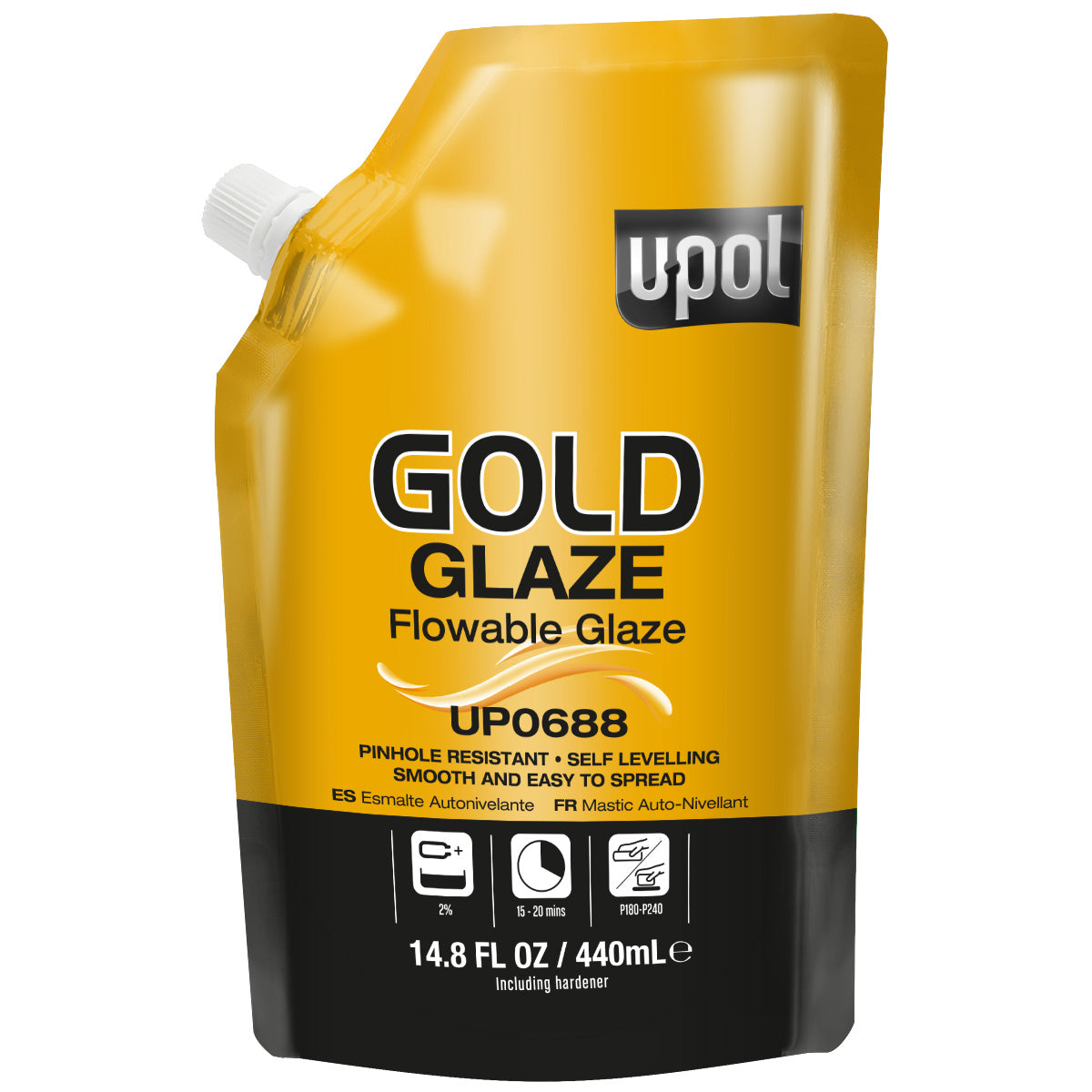 U-POL GOLD GLAZE FINISHING GLAZE