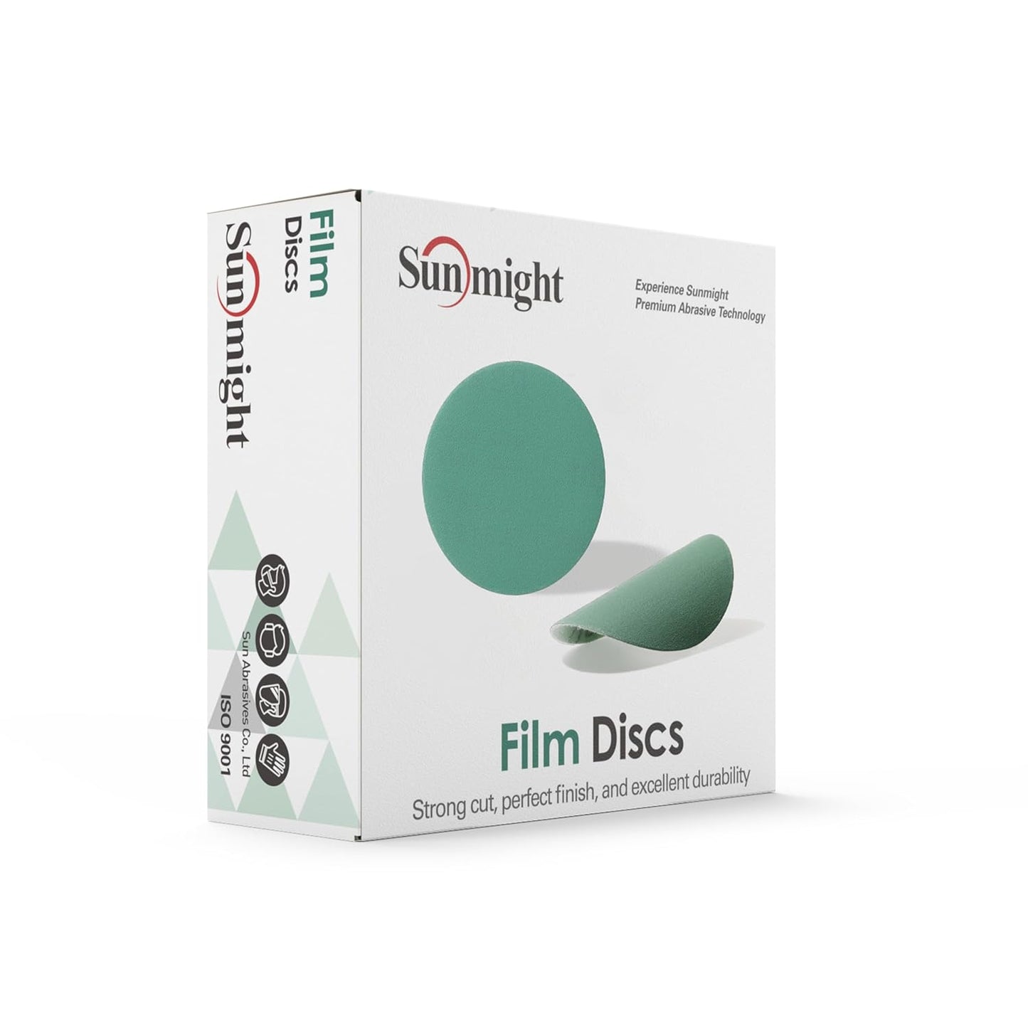 SUNMIGHT GREEN FILM SHEET - 6" VELCRO DA BX