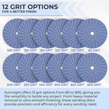 SUNMIGHT CERAMIC FILM DISC 6" VELCRO (BOX OF 50)