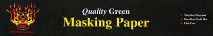 HIGH TECK AUTOMOTIVE MASKING PAPER (GREEN)